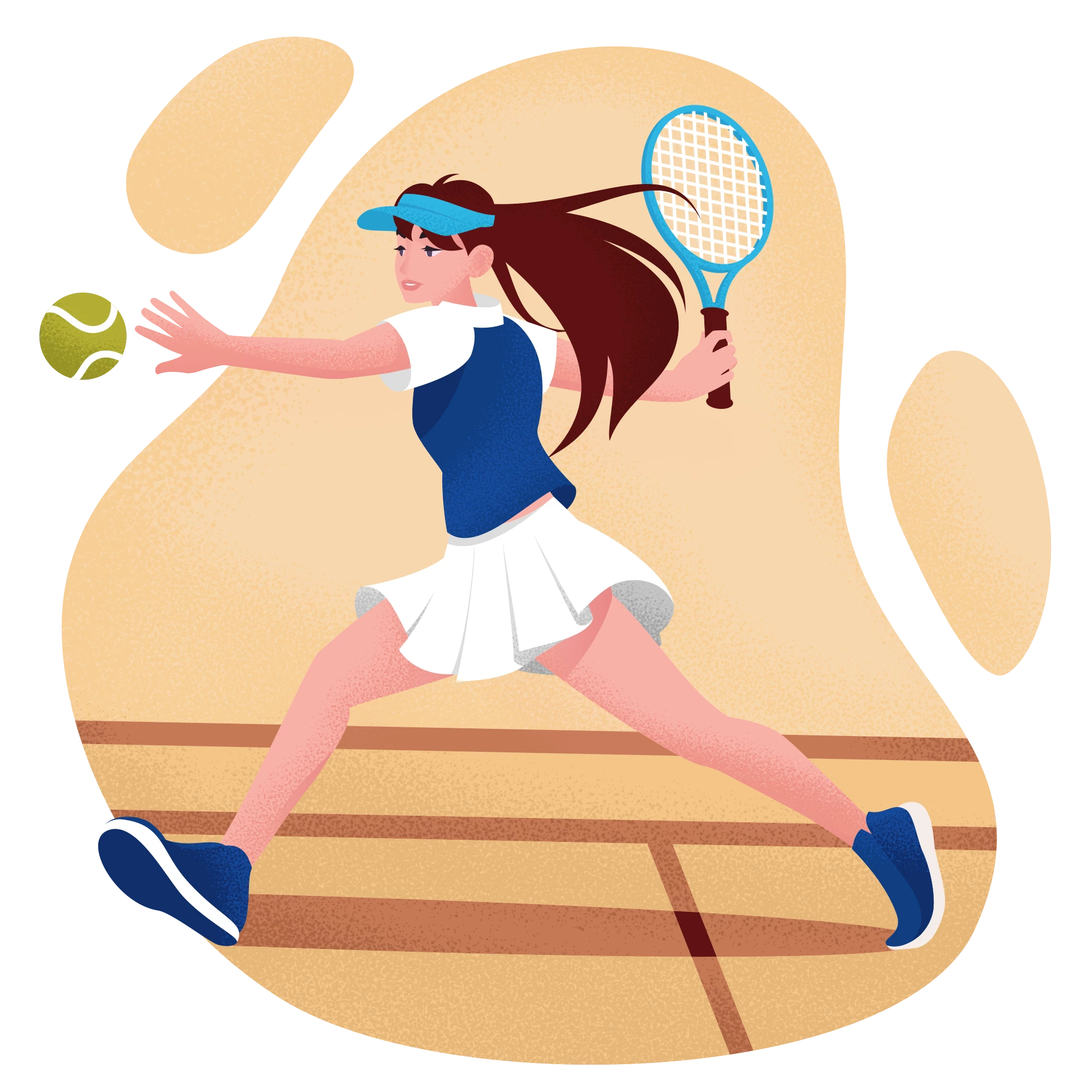 Vedri Illustrations Sport Tennis