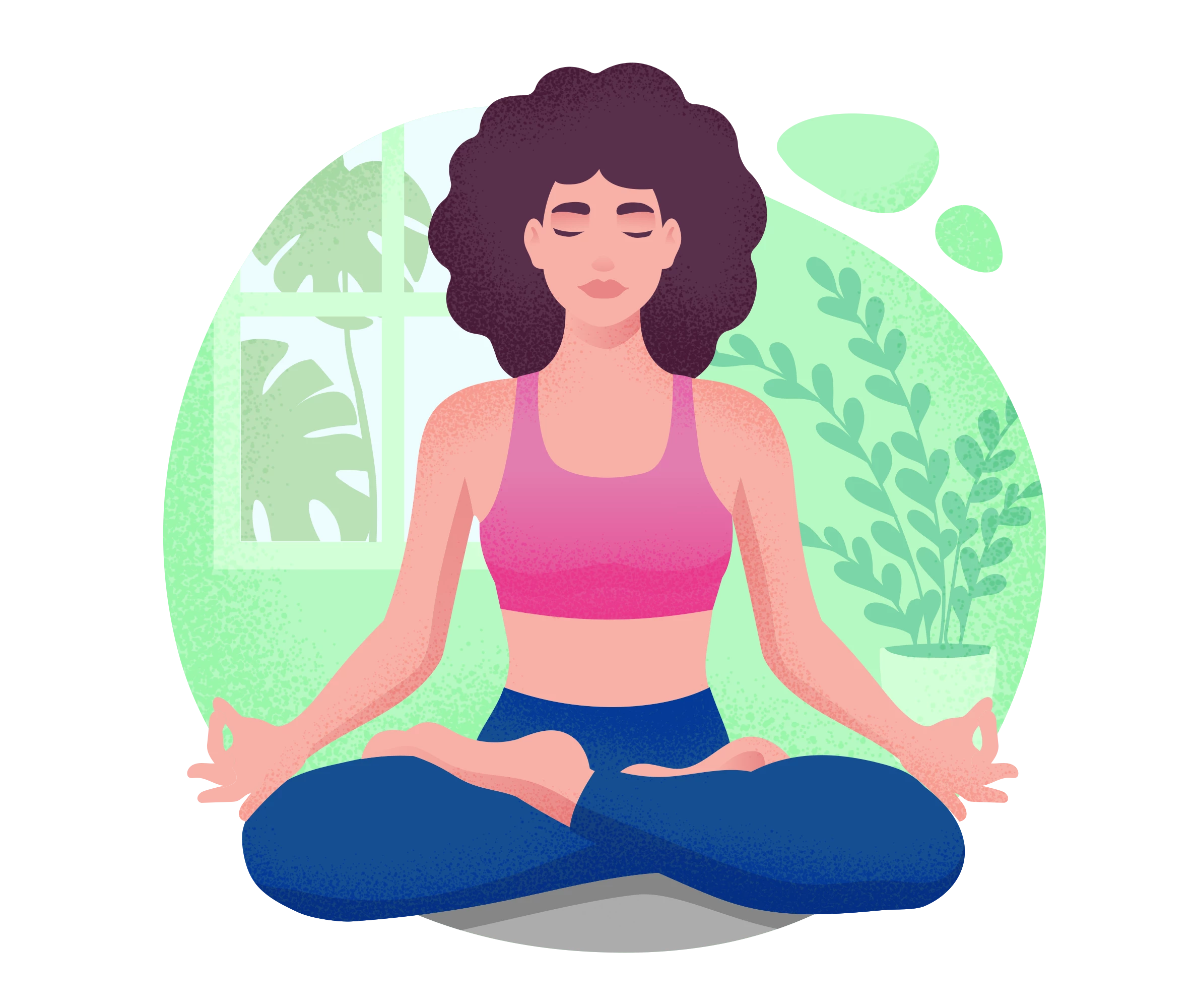 Vedri Illustrations Health Yoga 2